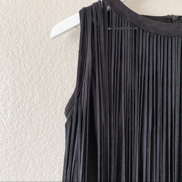 Black Angl Fringe Dress, M - Picture 3 of 8